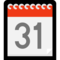 Spiral Calendar emoji on Microsoft